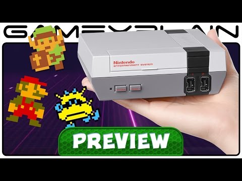 NES Classic Edition - Hands-On Preview (UI Revealed, Options, & More!)