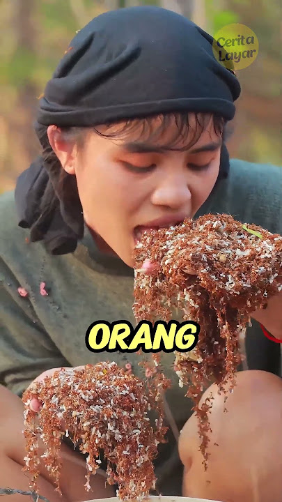 Eating Big Red Ants!