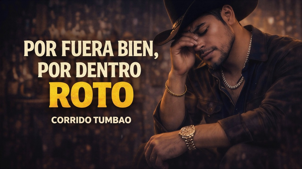 POR FUERA BIEN, POR DENTRO ROTO - Corrido Tumbado (Video Oficial 2026) 💔🥃