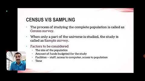 Sampling Method in Library Science Research, UGC-HRDC Refresher Course (Roll No. 49)