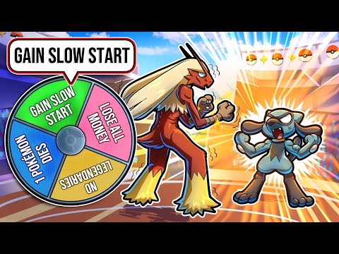We Tried a 2 Player Nuzlocke, BUT a Wheel Sends Us Challenges #4