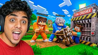 This Minecraft Crusher Destroys Everything! | Vazha 3 #8