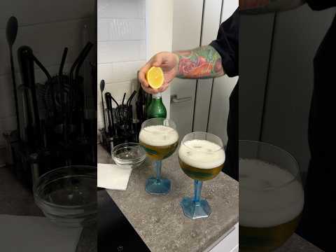 Пивной коктейль «Радлер» - вкусно и просто! #рецепт #коктейль #Радлер #Дюшес