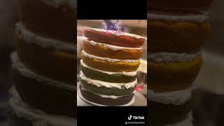 Jojo Siwa Cake (Rainbow layers)