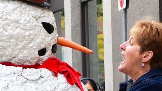 Scary Snowman Psych outs & Scare Pranks by Prank Army TV 12,994 views 4 years ago 3 minutes, 46 seconds
