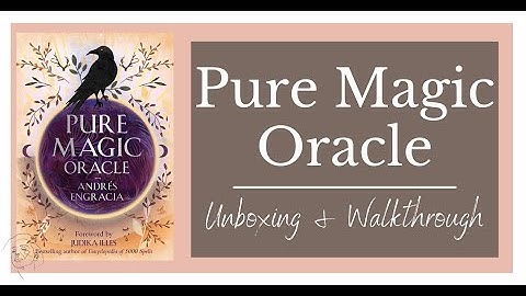 Pure Magic Oracle Unboxing and Walkthrough