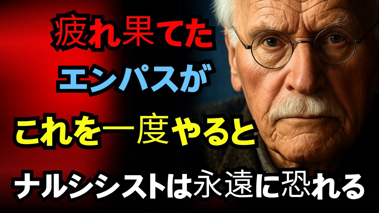 疲弊した共感者がこれをやると、ナルシシストは永遠にあなたを恐れるようになる | カール・ユング