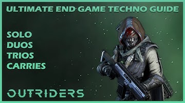 Outriders | New Horizon | NEW Best Technomancer Techno Build | Ultimate End Game Guide | 1440P 60FPS