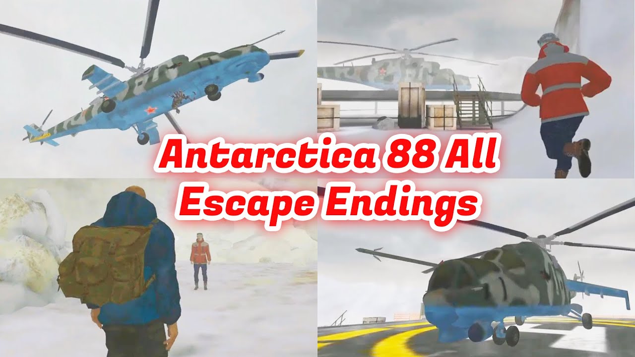 Antarctica 88 All Escape Endings Scene