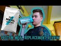 Examen du shake de remplacement de repas myprotein  lundi alatoire  alatoirejosh