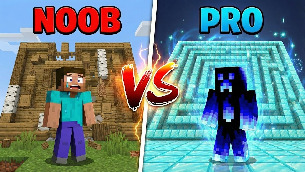 Лабиринт для новичков и профессионалов в Minecraft