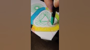 Mind relaxant spirograph pattern #spirograph