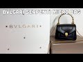 My FIRST BVLGARI Bag🛍️✨ BVLGARI Bag Unboxing | BVLGARI Serpenti Reverse Micro Top Handle Bag