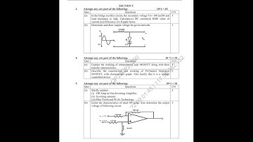 EMERGING DOMAIN IN ELECTRONICS ENGINEERING KEC-201T | AKTU BTECH 2nd SEM 2022|
