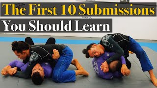 The First 10 Bjj Submissions You Should Learn