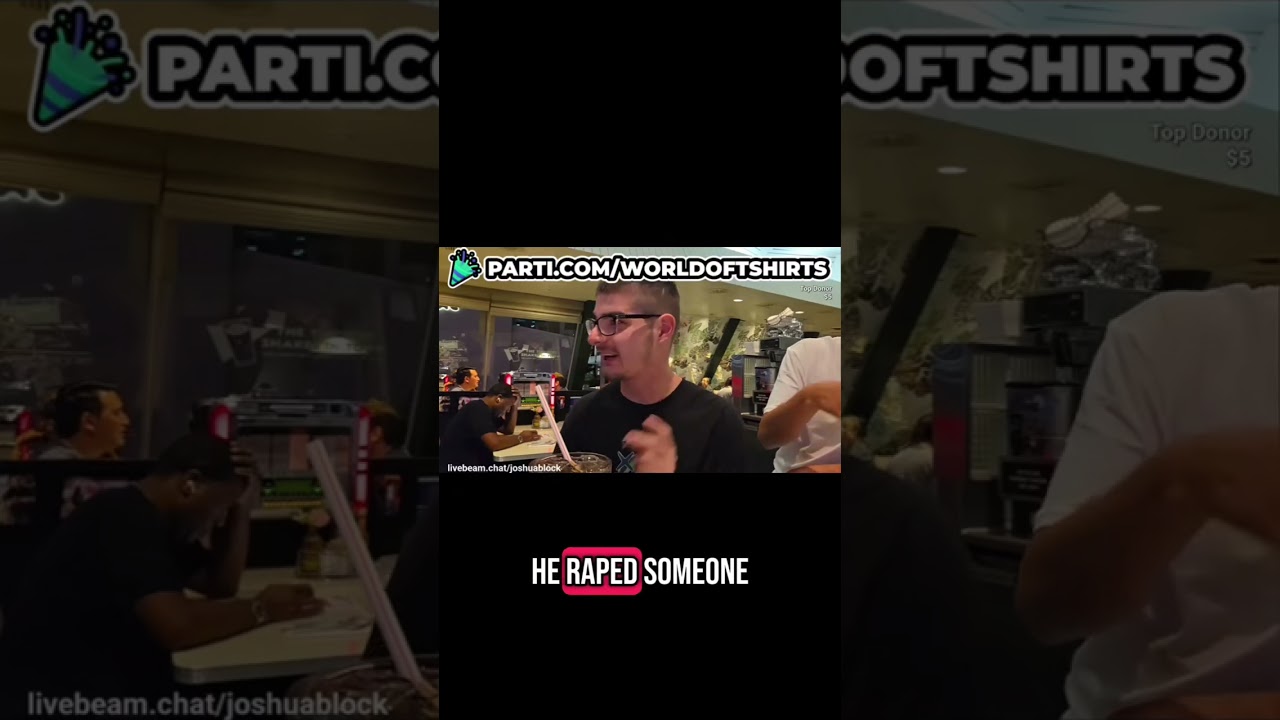 josh block claims mr based tried to roofie him worldoftshirts 