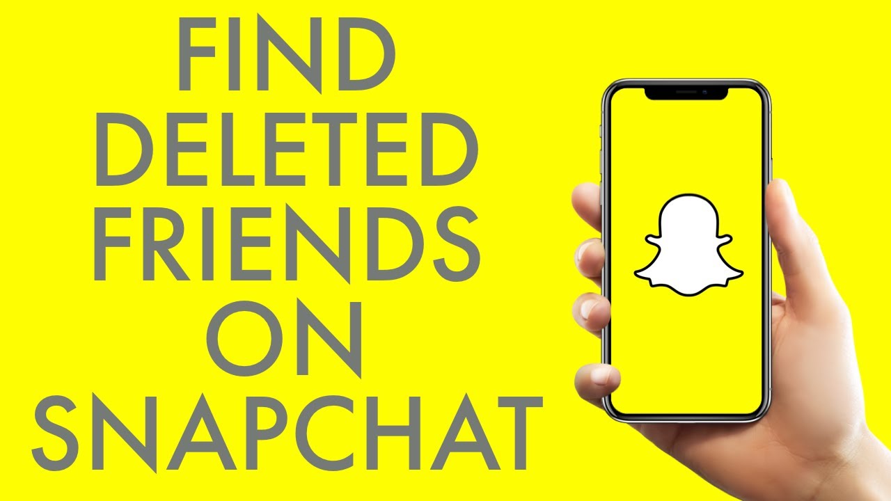 How to Find Deleted Friends on SnapChat? (100 WORKING