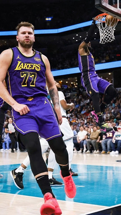 LeBron and Luka recreate this ICONIC photo 🤯🔥