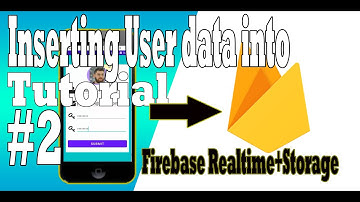 How to insert user data into firebase real-time database with Image part 2