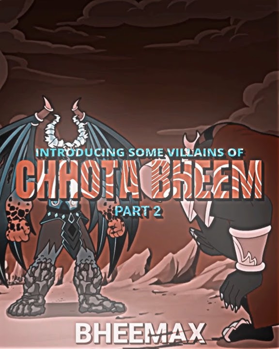 INTRODUCING SOME VILLAINS OF CHHOTA BHEEM PART 2. #chhotabheem #edit #kirmada #rangda #bheemax