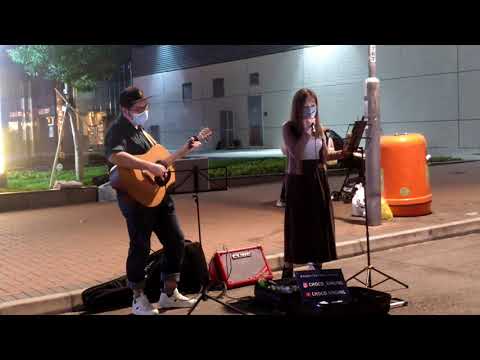 Love Story-Taylor Swift / 2084-Dear Jane (Cover by Choco) @石門站Busking 2021.11.27