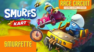 Smurfs Kart - Race Circuit [Time challenge], Smurfette #smurf #smurfs #smurfskart screenshot 1