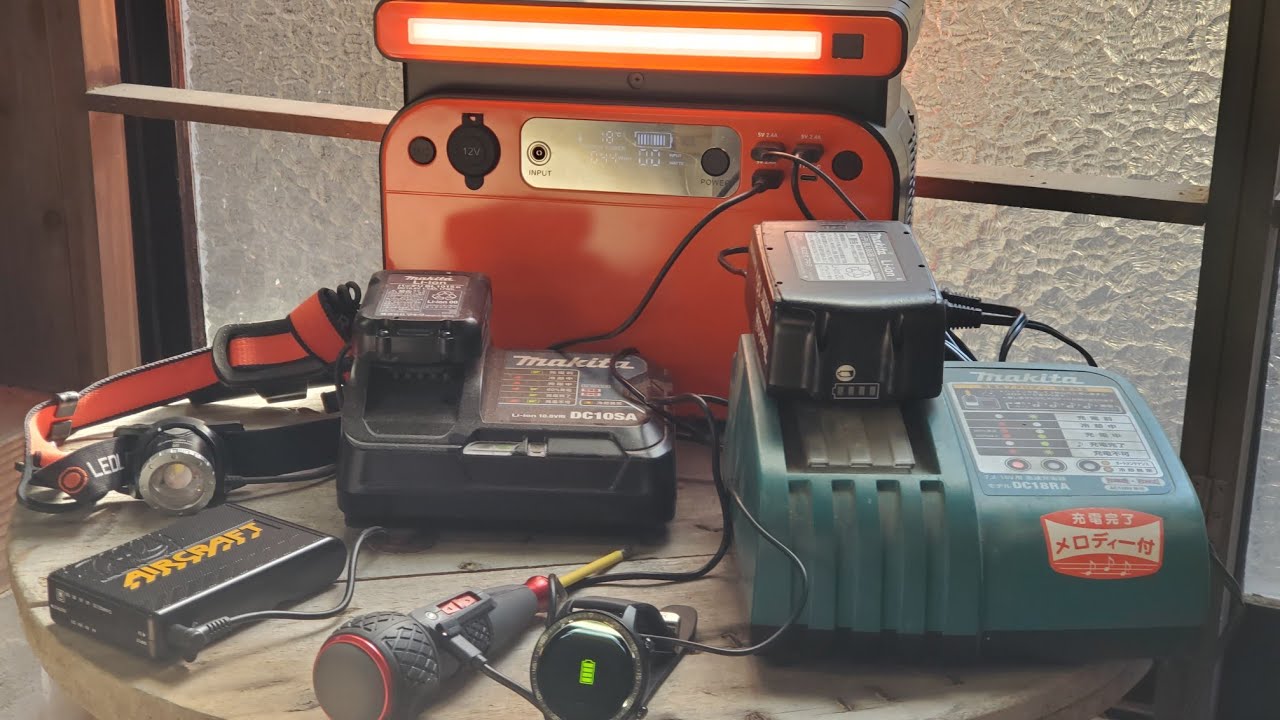 ポータブル電源とソーラーパネル買ったら快適だった。