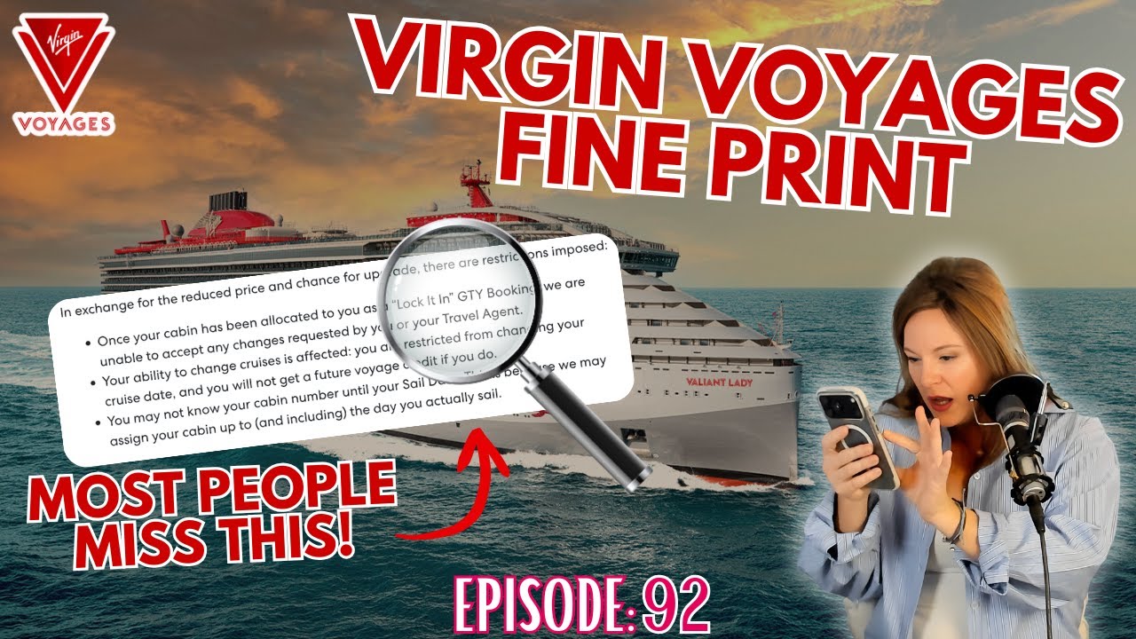 Условия бронирования Virgin Voyages: что нужно знать перед бронированием