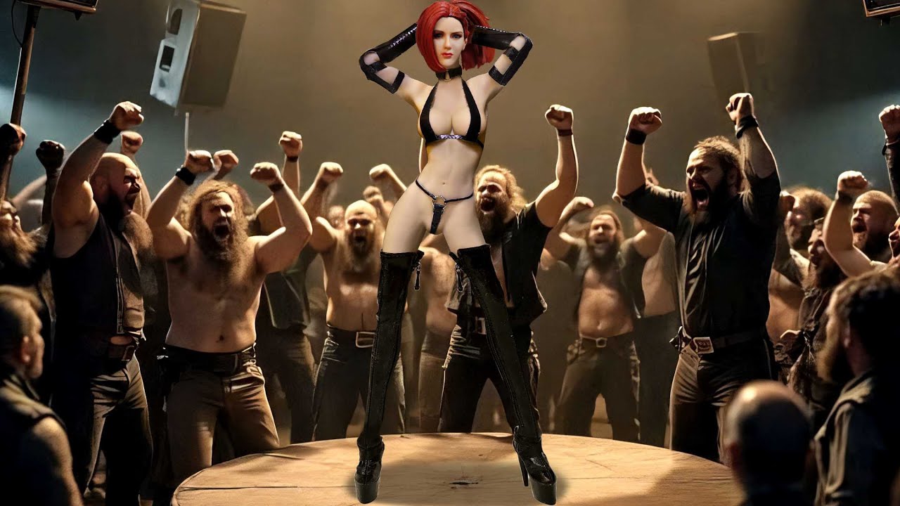 Heat of the Dance medley 5 songs 1/6 female stop motion dance girl sexy MV Jiaou Phicen body EBM