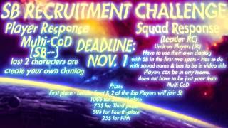 SB  130K Recruitment Challenge! Players and Leaders!