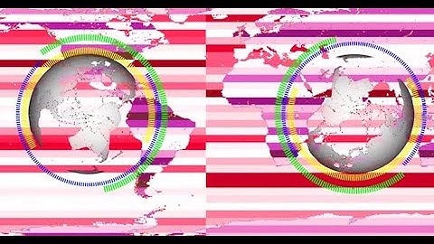 Hi tech earth map news background | Motion Graphics template - Envato elements