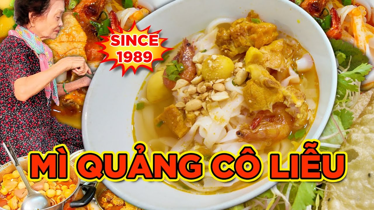 SINCE 1989 MÌ QUẢNG CÔ LIỄU –GÀ TA NHÀ NUÔI, TÔM ĐẤT, CÁ, ẾCH, HEO TƯƠI NGON ĐẬM ĐÀ! Saigon's Best