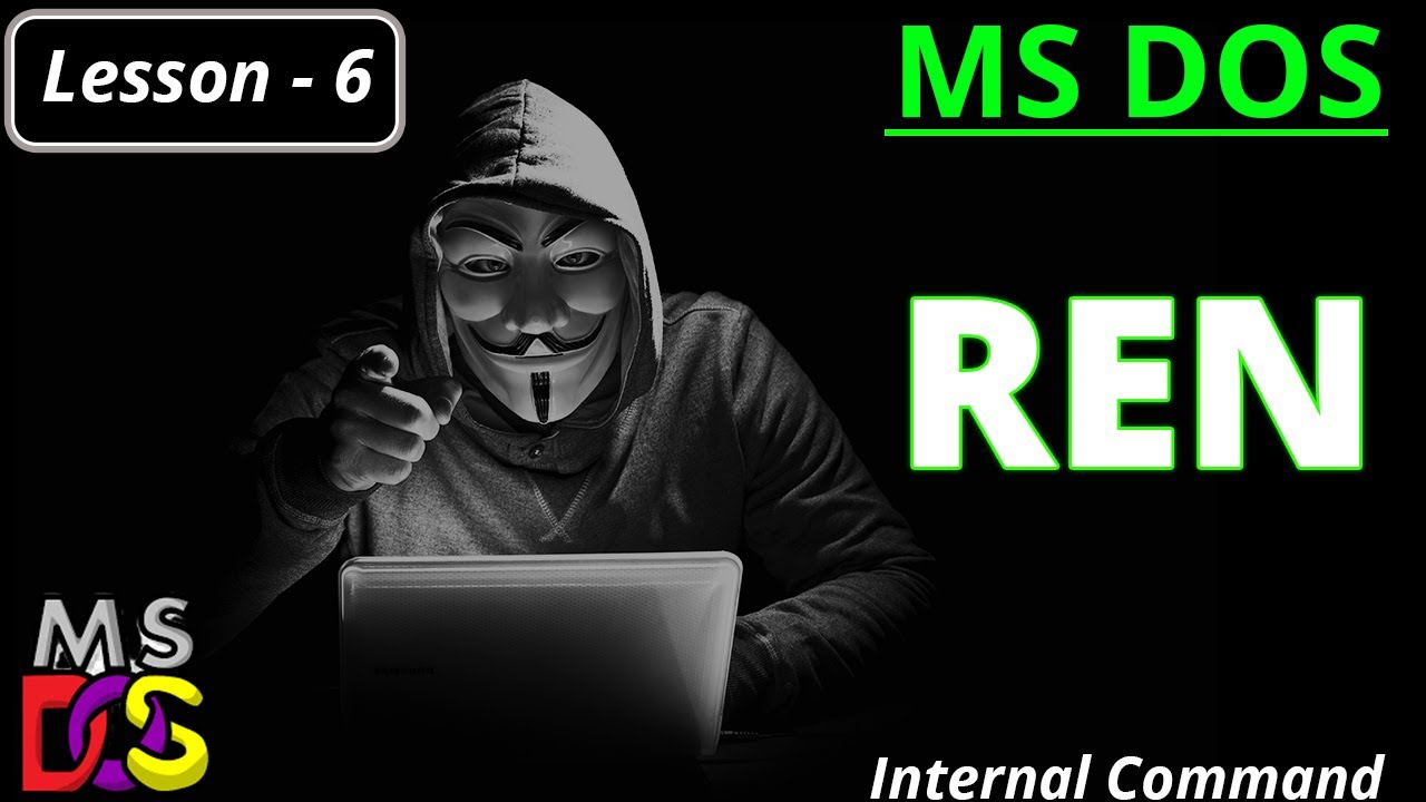 MS DOS Tutorial in hindi | ms dos internal and external commands in ...