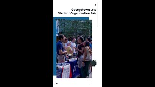 Georgetown Law Student Organization Fair