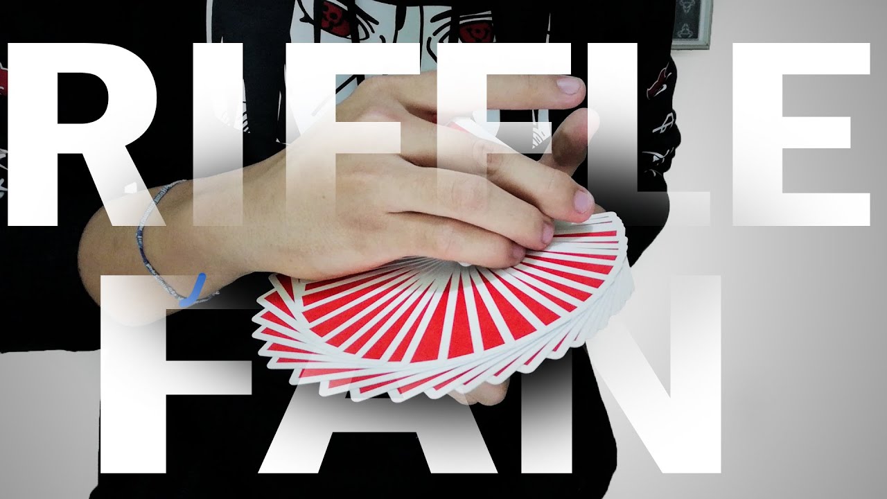 ABANICO PERFECTO de CARTAS Riffle Fan TUTORIAL en Español