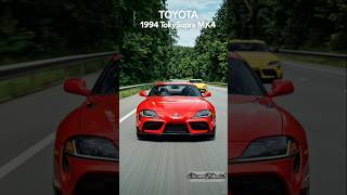 Toyota Evolution (1936–2025) | Every Toyota Generation Overtakes the Previous #shorts