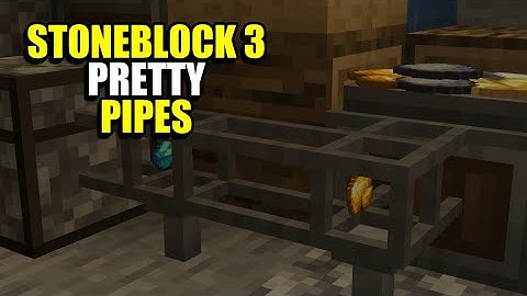Ep3 Pretty Pipes - Minecraft StoneBlock 3 Modpack