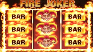 FIRE JOKER WON 21,000 Classic Slot Machine screenshot 2