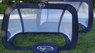 6X4 Foldable Soccer Goal, Portable, Practice, Carry Case Included