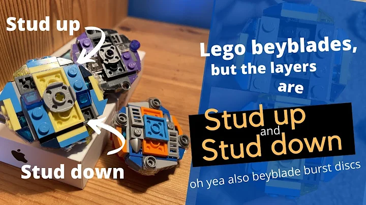The Reverse System: Lego beyblades that are stud u...