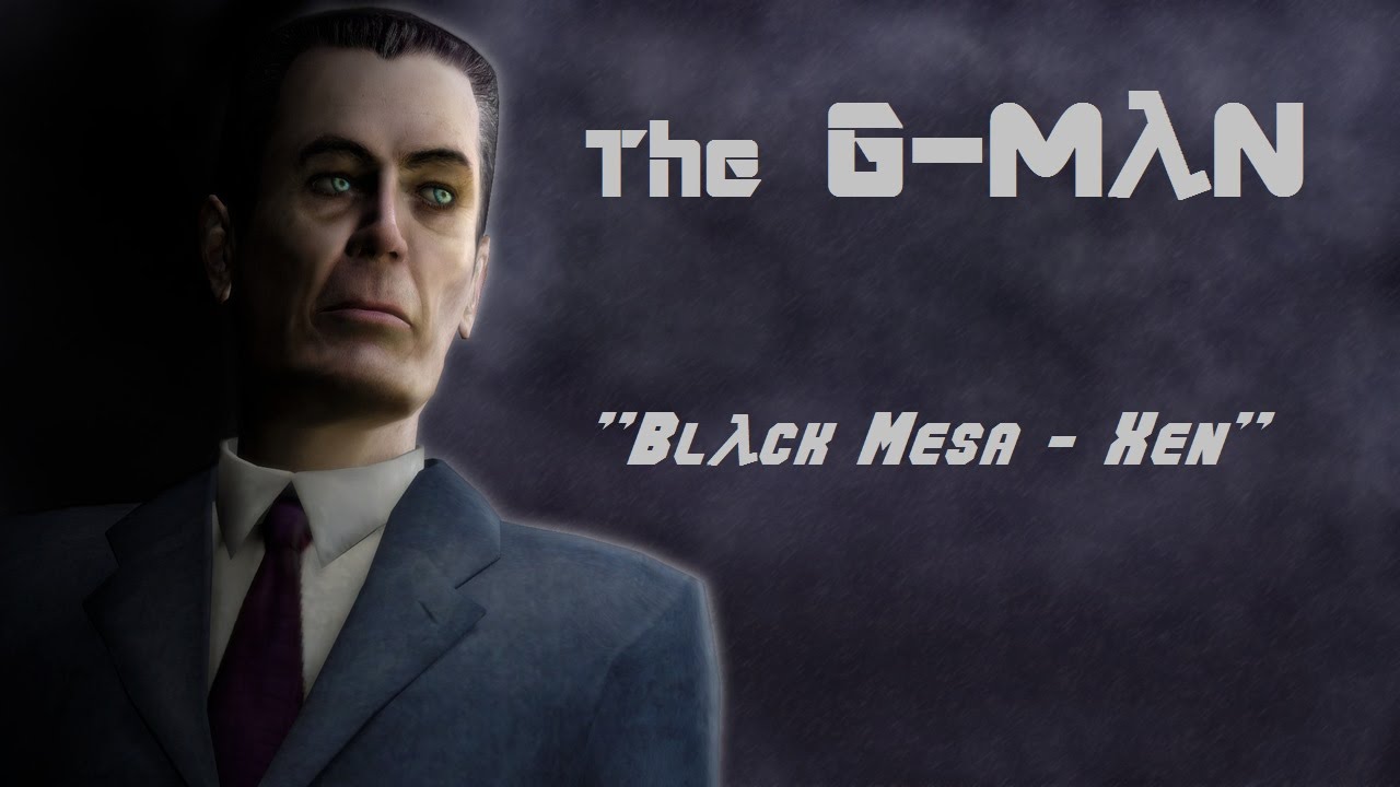 Black Mesa - Xen: G-Man Appearance [720p] - YouTube