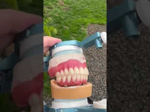 Набор Denture Base Polymer базовая пластмасса горячего отверждения, жидкость 1 л + порошок 1 кг, видео 1