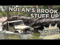 Disaster on the tele track at nolans river crossing  barra torque to cape york part 3