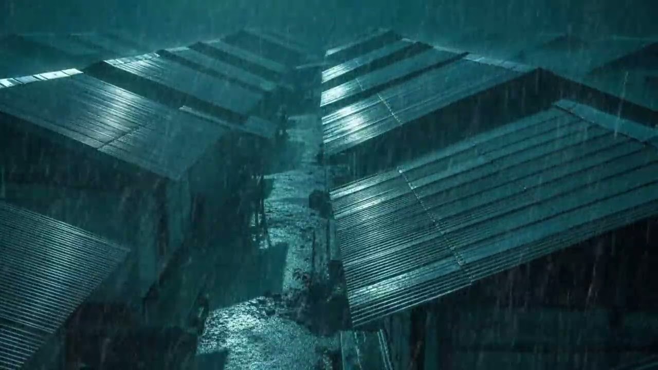 No Ads Rain Sounds for Sleeping - ASMR Endless Rain On Tin Roof for Anxiety & Sleep