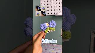 Crochet flower clip part. 2 | #tutorial #pattern #crochet #diy #beginner #handmade #gift #ideas