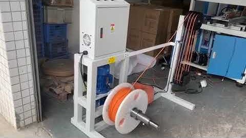 Full Automatic Cable Coiling Binding Machine With Counting And Cutting Feature