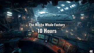Mecha Whale Factory | Lo-Fi & Industrial Ambient | 10 Hours 4K screenshot 2