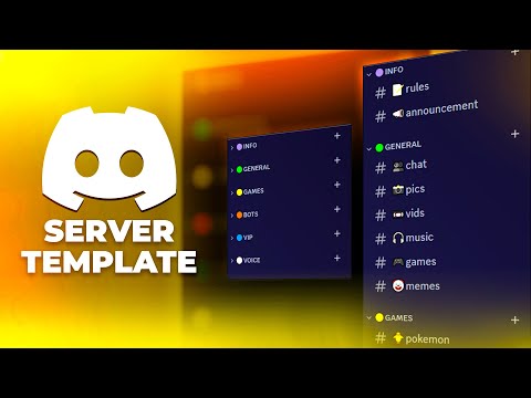 Create An EPIC DISCORD SERVER In 2024 (FREE TEMPLATE)