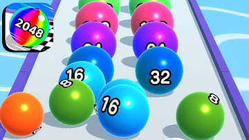 Ball Run 2048 - All Levels Gameplay Android,ios (Levels 23-26)