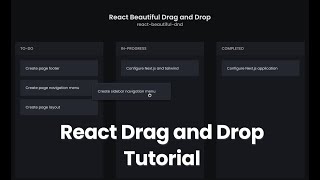 Build a Multi-List Drag and Drop To-Do App Using React